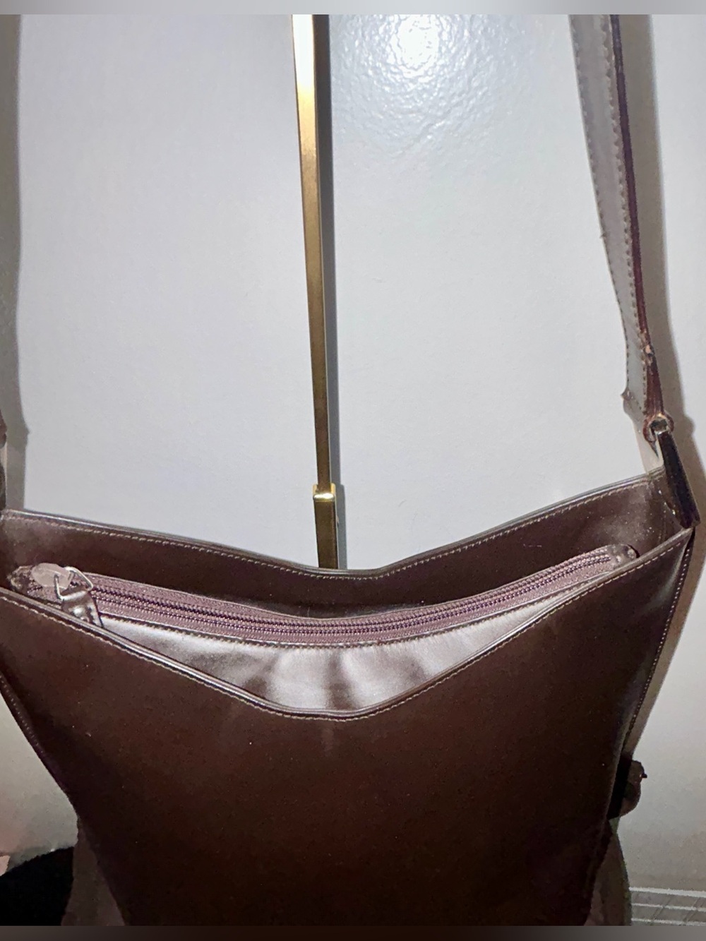 Gucci Tom Ford era Vintage leather shoulder bag. - Picture 7 of 14